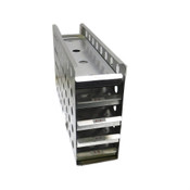 21"L x 12"H x 5.5"W 5-Shelf Laboratory Freezer Rack 2.18" Shelf Height