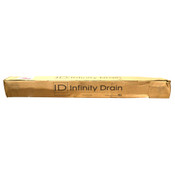 Infinity Drains FXTIF 6560 SB 60" Linear Drain Frame/Cannel/Outlet Kit in SB
