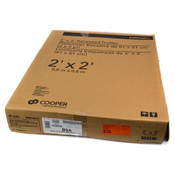 Cooper/ Metalux 2X2 Standard Recessed Lensed Troffer, 2500 LM, 20W, 120/277V