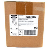 Hubbell HBL5748SIV Rectangular Raceway LP Switch 1-Gang Receptacle Box (5)