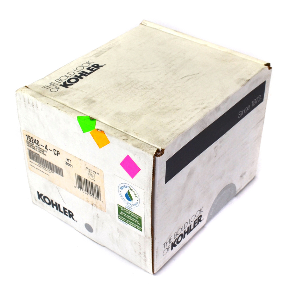 Kohler Coralais Waschbeckenarmatur – Zweigriff, Chrom, Mit Vandalensicherem Luftsprudler, 0,5 GPM