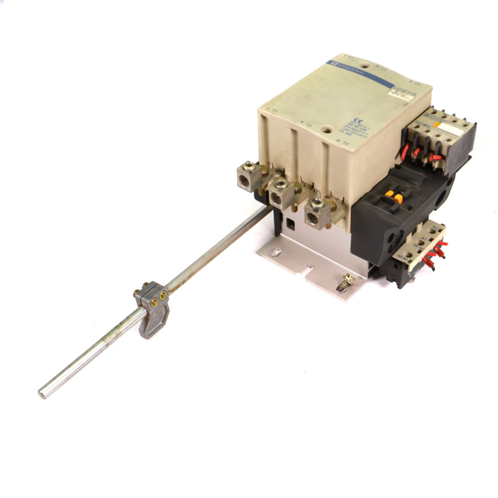Telemecanique LC1F115 3-Pole 115A 600V Contactor w/ LA1 DN22 Contact ...