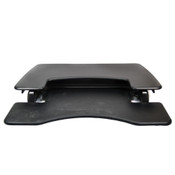 VariDesk 49900 Pro Plus 36-inch Adjustable Standing Desk Black Top Office/home
