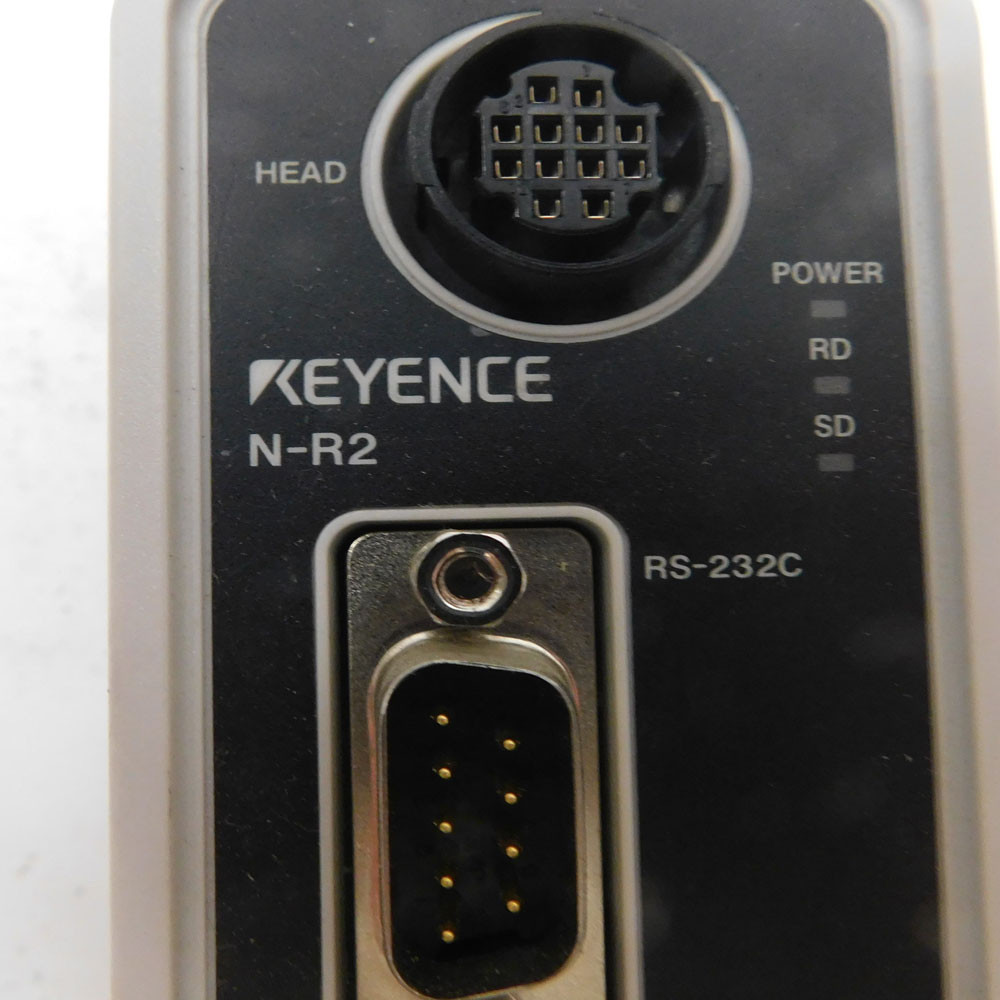 Keyence N-R2 RS-232C Dedicated Communication Units 5VDC 12-Pin (2)
