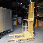 Meco Omaha Forklift Aerial Stock Picker 42" Deep Pallet Accommodation