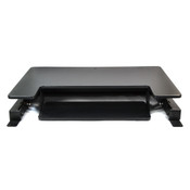 Mount-It MI-7926 36" Sit-Stand Converter Height-Adjustable Standing Desk - Black