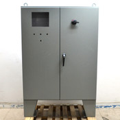 Saginaw SCE-RD6048 2-Door Electric Enclosure with Floor Kit - Back Plane w/ Key
