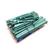 ~78' Roach Conveyor Polytier Steel Frame Assembly 1000lb/ft w/26.5" Support Legs