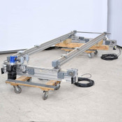 Two-Axis Linear Motion Module 70" Travel, 20" Variable Width, 3-Phase AC Motors