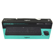 Logitech MK545 Advanced MK545 Wireless Keyboard and Mouse - Black