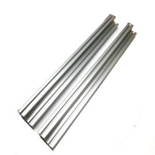 25.5" x 2.5" x 2.5" L-Shaped Aluminum T-Slot Modular Extrusion Bars (2)