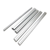 22.5" To 24.75" Assorted Industrial T-Slot Bars 1"D w/2.5"W Extruded (8)