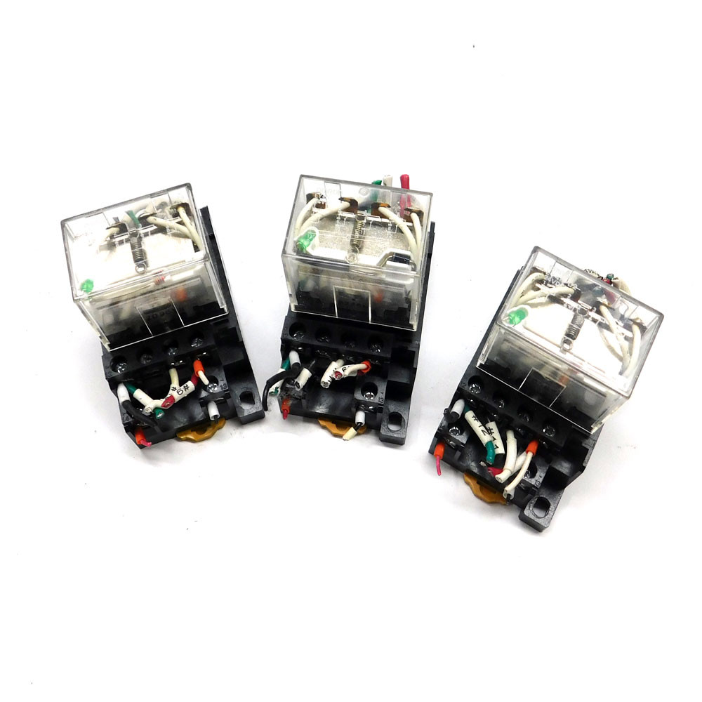 Omron LY4N 4PDT Industrial General Purpose Relays & Bases 24VDC (3)