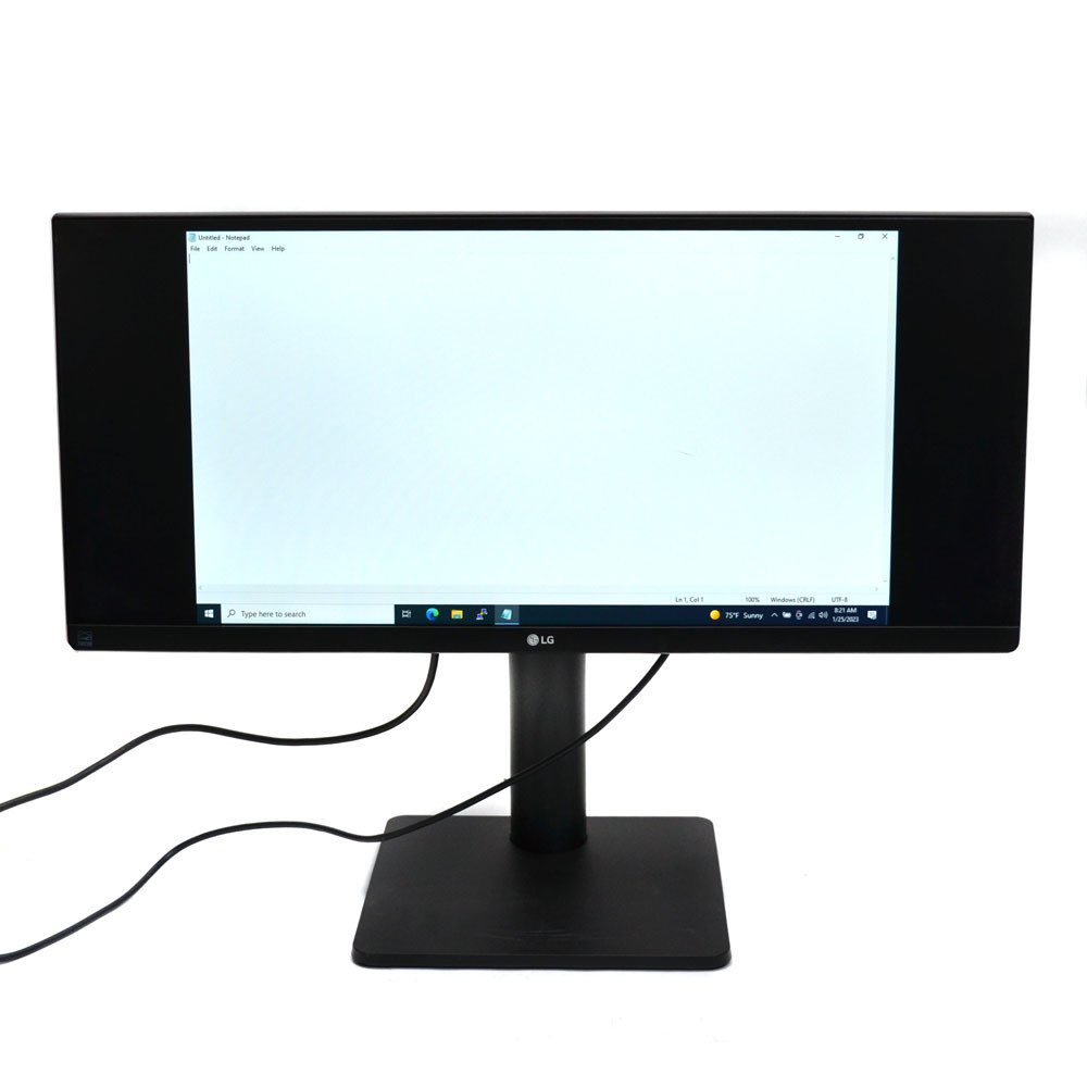 LG 29UB67-B 29" 2560x1080 21:9 5ms IPS LCD Monitor w/ Stand & Power Supply