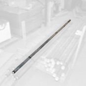 Gafco 10ft Coated Rigid 1-1/2" Diameter Steel Industrial 120" Conduit Pipe
