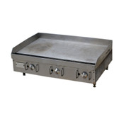 Jade Range 36" Flat Top Natural Gas Griddle w/ 3 Thermostatic Controls