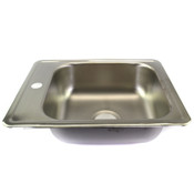 Elkay Dayton D117211 Stainless Steel 1-Hole Single-Bowl Drop-in Bar Sink