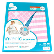 Love to Dream inVENTA Sleep Bag/Wearable Light Pink 12-36 Months Baby 0.5 TOG