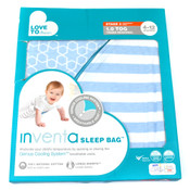 Love to Dream inVENTA Sleep Bag/Wearable Light Blue 4-12 Months Baby 1.0 TOG