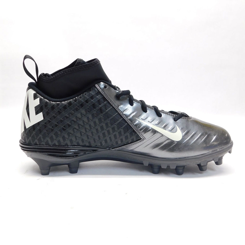 Nike 511334-009 Lunar SuperBad Pro TD Mens Football Cleats Size 14 Black