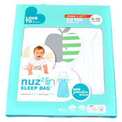 Love to Dream Nuzzlin Baby Sleep Bag Sack Light 4-12M White 0.2 TOG Extra Lite
