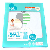 Love to Dream Nuzzlin Baby Sleep Bag Sack Light 12-18M White 0.2 TOG Extra Lite