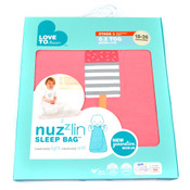 Love to Dream Nuzzlin Baby Sleep Bag Sack 18-36M Stage 3 Pink 0.2 TOG Extra Lite