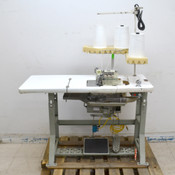 Yamato A28003SD-O4DF-8 SD AZ Overlock 3-Thread High-Speed Sewing Machine Station