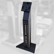 ELO Wallaby Black/Silver Self-Service 15 & 22-inch I-Series Mount Floor Stand