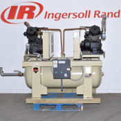 Ingersoll T30 Duplex 5HP 2-7VE5 Dual Vacuum Pump 120 Gallons 460V 3phase 60Hz