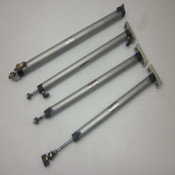 (4)SMC Pneumatic Cylinders (2) CG1BN20-325 (1) CG1BN20-270 & (1) CG1BN25-400-XB6
