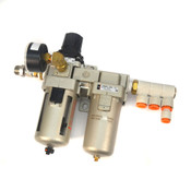 SMC AW40-N04-Z & SMC AFM40-N04-2Z Filter Regulator & Modular Mist Separator