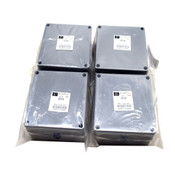 Bud Industries PN-1336-DG 4.72"x 4.72"x 2.36" Gray ABS Project Boxes (4)