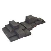 Poco Varying Sized Pieces 11.60lb Semiconductor Grade Graphite Blank (19)