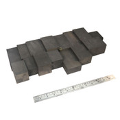 Poco Varying Sized Pieces 12.34lb Semiconductor Grade Graphite Blank (16)