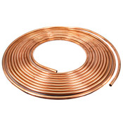 Unbranded 1/2" Round Soft Copper Refrigeration Tubing (~98.25')