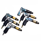 (6) Cleco Various Pneumatic Pistol Grip 1/4" Air Screwdrivers/Nutrunners (AS/IS)