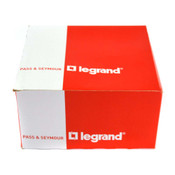Legrand Pass & Seymour 3099 Rubber Portable Outlet Box 1-Gang 1-Grip Yellow