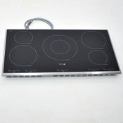 Fagor IFA-90AL 5-Burner Black Glass-Top Induction Cooktop Hob Stainless Edge