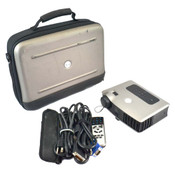 Dell 3400MP XGA Portable Projector 81 Lamp Hours 1500 Lumens + Remote/Carry Case