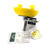 Speakman Yellow SE-580 Traditional Series Wall-Mounted Emergency Eyewash