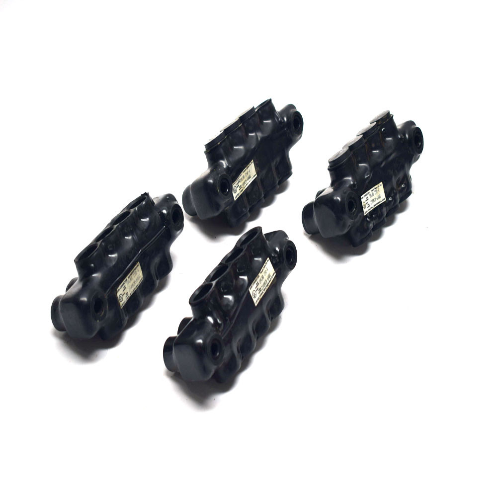 (Lot of 4) Polaris IPLMD 250 MultiTap 4Port Wire Connector 250MCM