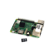 Raspberry Pi 3 Model B+ 2017 w/ Full Size HDMI, 4x USB 2.0, & 16GB Micro SD Card