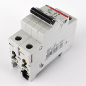ABB S202-K3 Miniature Circuit Breaker 3A 400VAC 50/60Hz 125VDC 2-Pole DIN Mount