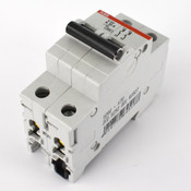 ABB S202-K30 Minuature Circuit Breaker 30A 400VAC 50/60Hz 125VDC 2P DIN Mount