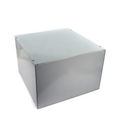 nVent Hoffman ASE18x18x12NK Steel 18" x 18" x 12" Screw-Cover Pull Box Enclosure