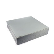 nVent Hoffman ASE18x18x4 Steel 18" x 18" x 4" Screw-Cover Pull Box Enclosure
