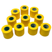 PVC Electrical Tape 3" x 66ft Flame Retardant Yellow (10)