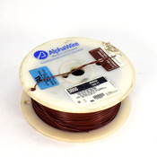 AlphaWire 3050 Brown 24 AWG (7/32) 300V Internal Hook-Up Wire (841 ft)