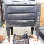 Blodgett 2-Deck Gas Pizza Oven Non-Working AS/IS 51" W x 36" D x 58 H